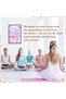 ALAYRA Angel Number Poster - 777 Abstract Gradient Aura Poster Aesthetic Pink Angel Wall Decor Fresh Colorful Aura Energy Pictures Astrology Spiritual Posters Pink College Dorm30X45 CM - 4