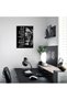 ALAYRA NymphFable Motivational Lion Wall Decor Poster Black and White Inspirational Wall Poster for Office Gym Bedroom Decor Unframed40X30 CM - 3