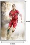 ALAYRA Cristiano Ronaldo Combo Poster Set of 4 Posters (Gloss Laminated, , 300 GSM) M2030X45 CM - 2