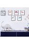 ALAYRA 9 Pcs Jurassic Dinosaur Boy Room Decor Dinosaur Poster Wall Art Prints Dinosaur Motivational Words Inspirational Quotes Wall Decals for Nursery Classroom Kid Decoration20X25 CM - 3