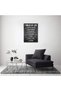 ALAYRA 7 Rules of Life Motivational Posters Wall Art for Bedroom Black Art Paintings African American Wall Art40X30 CM - 2