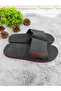 Men's Non-Slip Sole Bathroom Balcony Sport Black-Red - 2