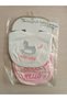 4-Piece Baby Bib Girl Baby Bib 100% Cotton and Embroidered Drop-Bib with Scarf and Snap Buttons - 2