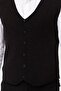 Men's V-Neck Fine Knitwear Vest Anthracite - 4