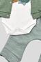 Baby Boy 3-Piece Set with Jacket, Teddy Bear Embroidery, Transitional Hooded 3-Piece Bodysuit, 0-3-6-9 Months Old - 6