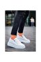 Zrk-X155 Premium Thick Sole White Casual Men's Shoes - 3