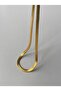 Steel Gold Italian Chain Necklace (40 5CM) -Not Darkening- - 6