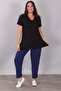 Black-White V-Neck Basic Blouse 2 Pack - 6