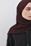 شال نايا ليوسيل من القطن المنقوش باللون البرقوق - 4