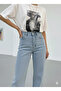 Women's Denim Palazzo Pants - 2