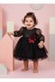 Polka Dot Tulle Girl's New Year's Party Dress - 3