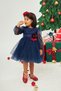 Polka Dot Tulle Girl's New Year's Party Dress - 5