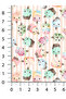 Set of 6 50x50 cm 100% Cotton Patchwork Fabric – For Sewing and Handicrafts - 4