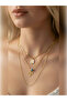 Women's Gold Harmony Combination Triple P Letter Necklace - 3