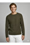 Strickpullover with Rundhals Einfarbig Strickpullover with Rundhals