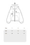 Deep Rolling Zippered Zip Hooded Unisex White Sweatshirt - 8