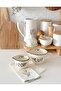 Set of 2 Glass Model Ceramic Measuring Cups (250-500 ml) - 2