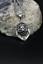 Lion Figured Necklace Stainless Steel Chain 3mm 902494 - 2