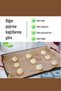 6 Pieces 10 Sheets Unbleached Natural Pre-Cut Oil-Proof Baking Paper - Oven & Air Fryer Paper - 7