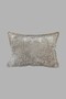 Throw Pillow Cover - Set of 3 Imported Velvet 45X45 cm and 35X50 cm Decorative Home Accessory Beige - 8