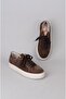 Seç 2571 Genuine Leather Sneakers Shoes Brown Suede - 4
