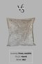 Cushion Cover - Imported Velvet 45X45 cm Decorative Home Accessory Beige - 2