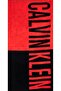 Unisex Brand Logo Cotton Beach and Sea Suitable for Use Red-Black Beach Towel Ku - 2