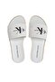 Women's High Heeled Comfortable Logo Beige Sandals YW0YW01036-0F9