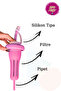 Detox Water Bottle with Straw, Diet Filtered Water Bottle with Strainer 1300 ml - 3