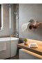 Bathroom and Wc Adhesive Stainless Covered Wc Toilet Roll Holder Economical - 2