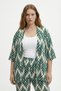 Double Suit Kimono with Wrinkle Fabric Pants - 2