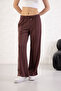 Women's Soft Textured Modal Fabric Wide Leg Palazzo Pants - 2