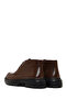 Men's Brown Lace-Up Thick Soled Leather Casual Boots 25Wfd675722 - 6