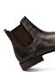 Men's Brown Leather Chelsea Boots 25Wfd6020Ft - 8