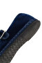 Women's Navy Blue Buckle Fabric Ballerinas 25Afd20556F - 8