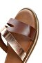 Women's Brown Ankle Buckle Genuine Genuine Leather Sandals 25Sfd360814 - 8