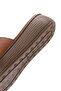 Women's Tan Thick Soled Leather Slippers 25Sfd 330318 - 7