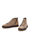 Men's Mink Lace-Up Zippered Nubuck Leather Sports Boots 25Wfd6609V3 - 3