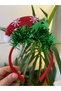 New Year's Crown with Sequins, Bell, and Stars - Christmas Set with Santa Claus, Dog, Deer, Snowman - 5