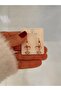 Xuping Model Mini Star Rose - Gold Plated Earrings| Imported Earrings| Zircon Stone Star Earrings - 2