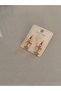 Xuping Model Mini Star Rose - Gold Plated Earrings| Imported Earrings| Zircon Stone Star Earrings - 3