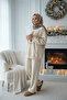 The Bear Society Special Collection Dual Modest Set | Cotton Stretch Fabric Ecru-Vanilla