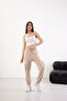 Women's Soft Textured Modal Fabric Pocket Detailed Elastic Leg Cargo Pants - 8