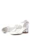 Jessie Sedef Satin Ribbon Girls' Heeled Shoes - 8