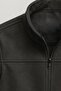 Premium Basic Slim Fit Unlined Suede Jacket - 2