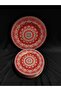 isfahan concept red dream 6+1 cake plate - 3