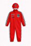 Unisex Kids F1 Racing Driver Car Racer Formula Racer Pilot Costume