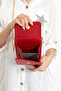 Women's Bag, Evening Dress Shoulder Bag with Chain Strap 266 Red Laser - 3