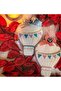 7.7cm Flying Balloon Silicone Mold K-043, Stone Powder Soap Plaster Candle Mold - 3