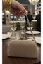 Women's Silver Crystal Large Stone Evening Dress Bag Special Occasion Bag - 4